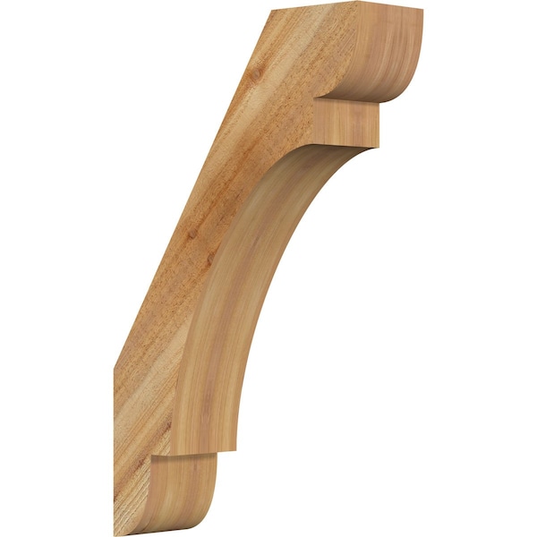 Ekena Millwork 6"W x 20"D x 32"H Olympic Rough Sawn Knee Brace, Western Red Cedar BRC06X20X32OLY00RWR - main